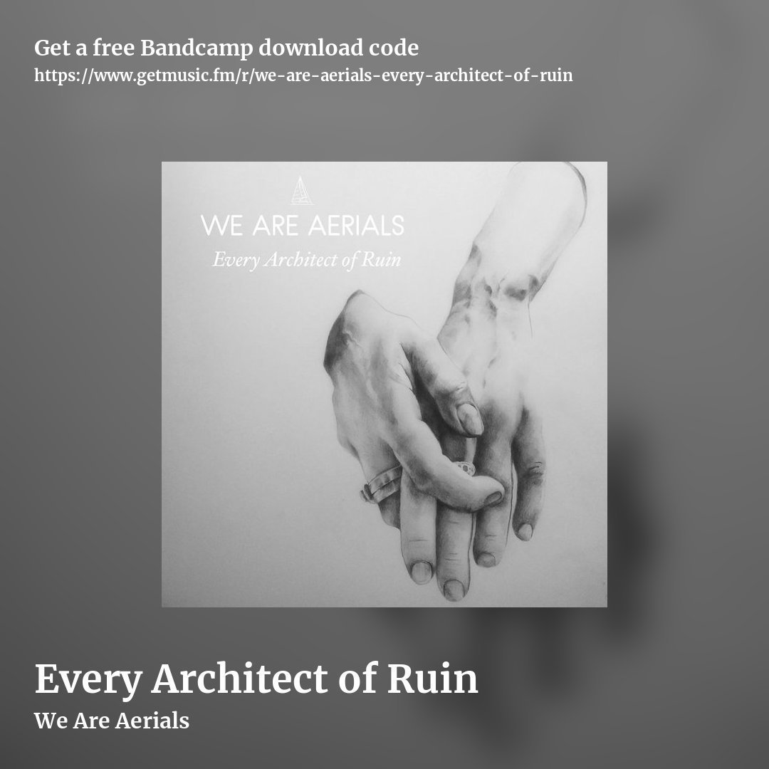 Every Architect of Ruin by We Are Aerials, square promo share image