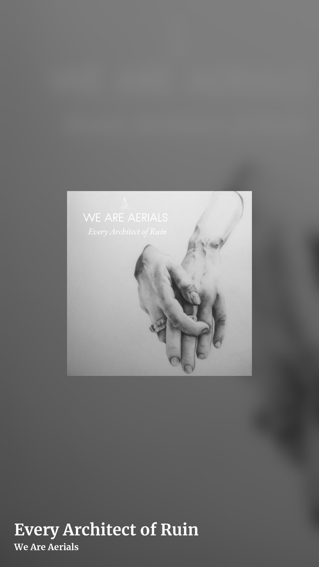 Every Architect of Ruin by We Are Aerials, story clean share image