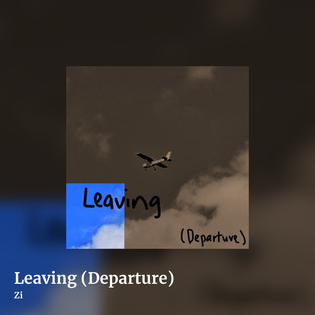 Leaving (Departure) by Zi, square clean share image