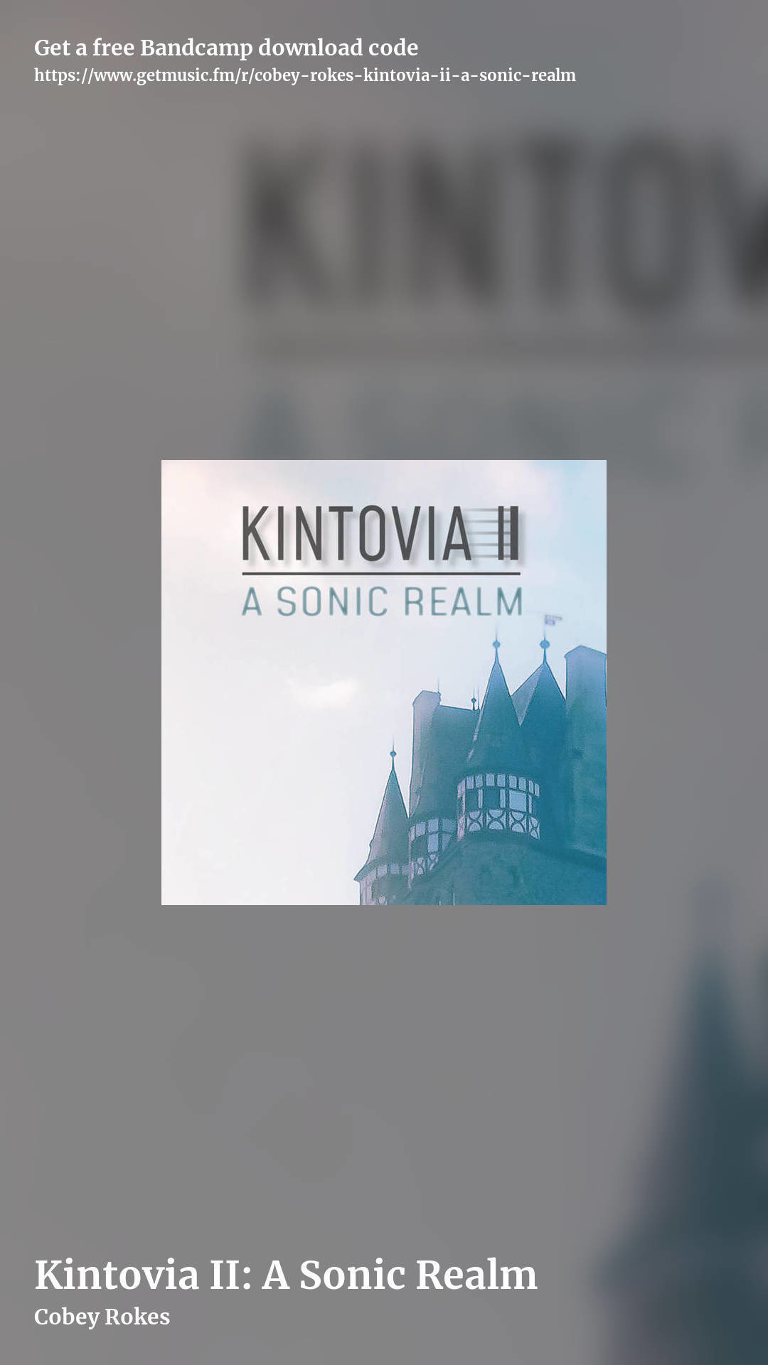Kintovia II: A Sonic Realm by Cobey Rokes , story promo share image