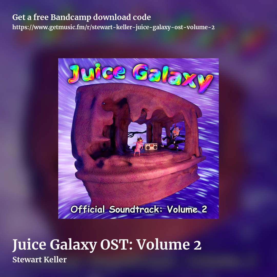 Juice Galaxy OST: Volume 2 by Stewart Keller, square promo share image