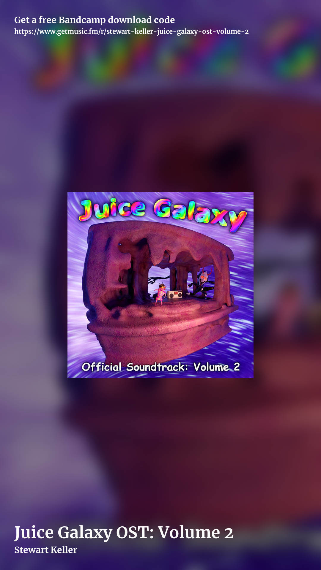 Juice Galaxy OST: Volume 2 by Stewart Keller, story promo share image