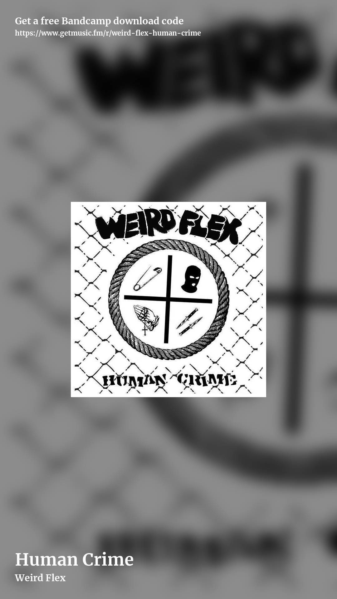 Human Crime by Weird Flex, story promo share image