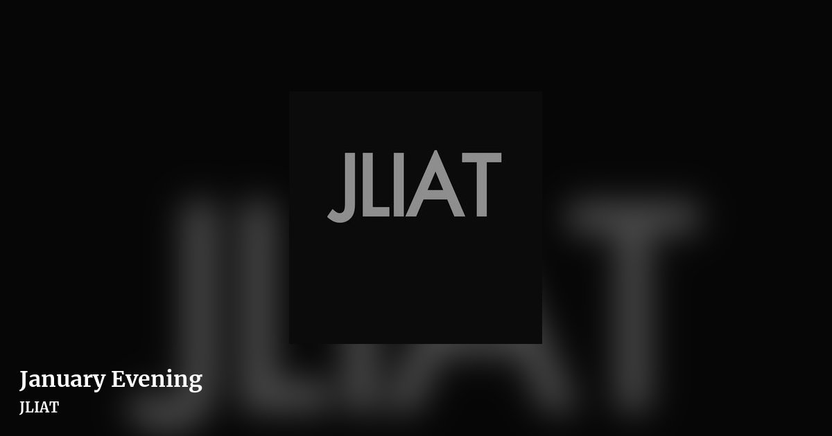 January Evening by JLIAT, landscape clean share image