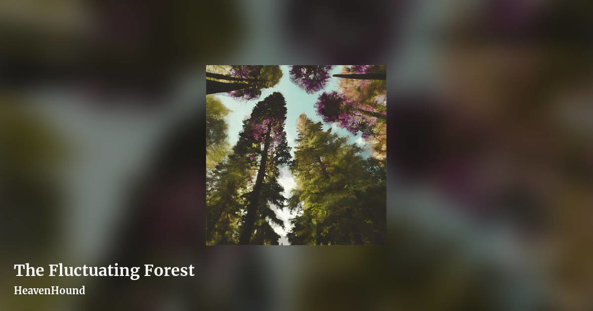The Fluctuating Forest by HeavenHound, landscape clean share image