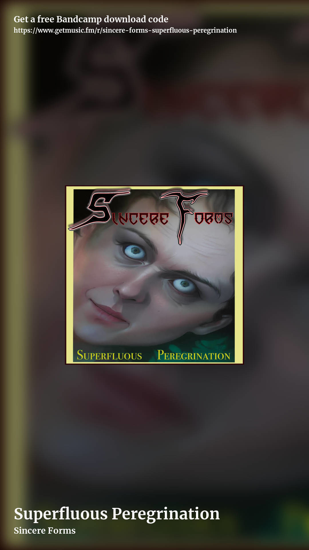 Superfluous Peregrination by Sincere Forms, story promo share image