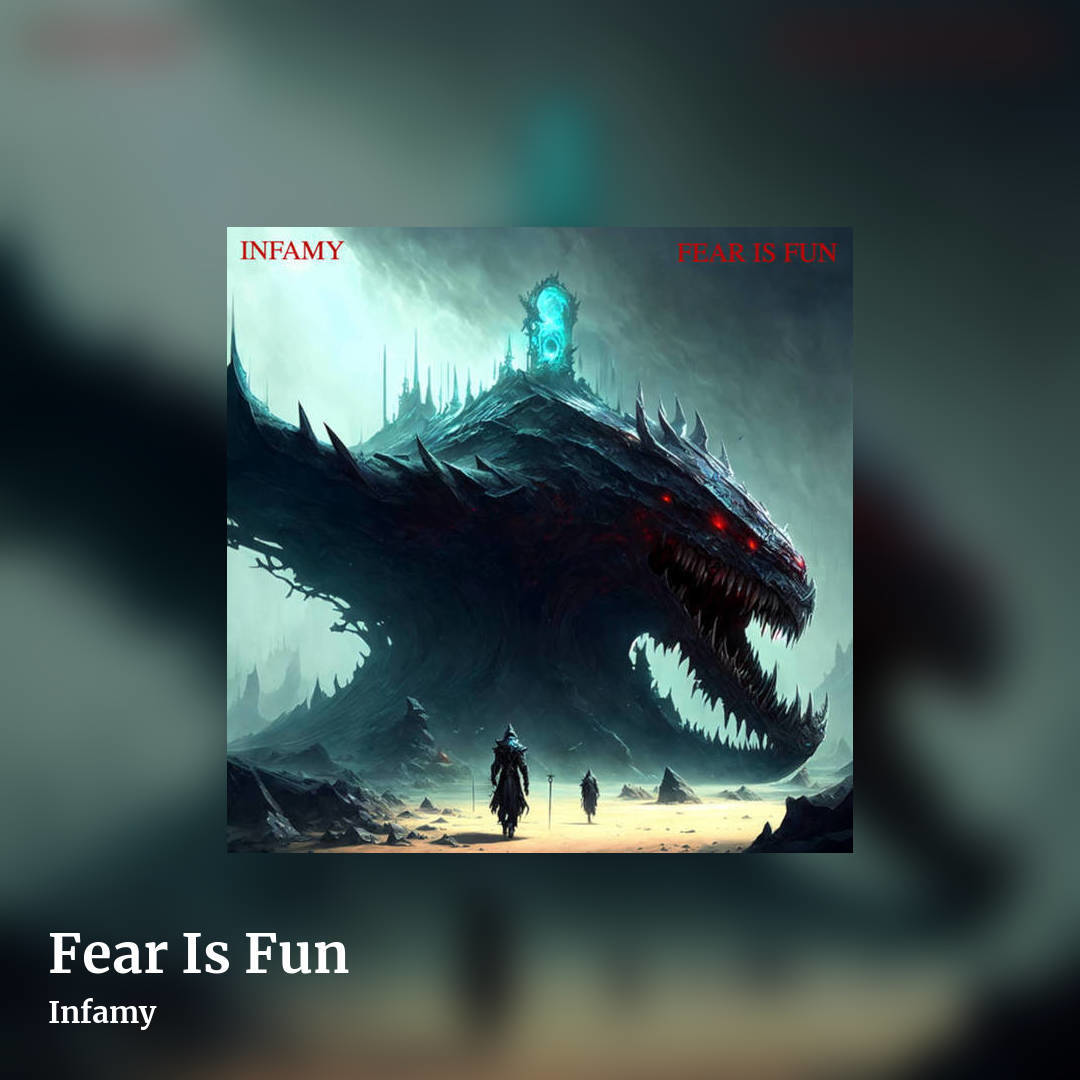Fear Is Fun by Infamy, square clean share image