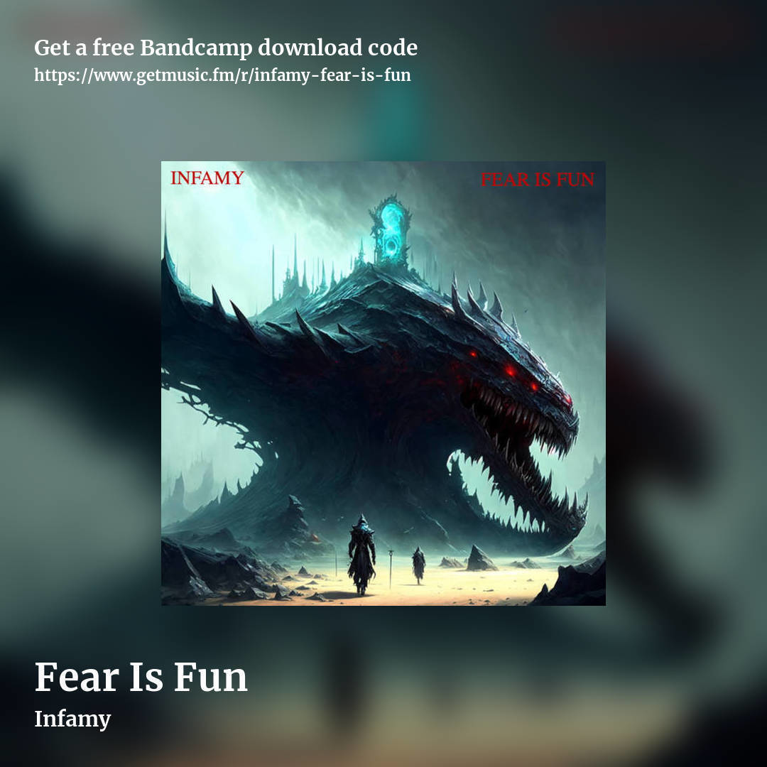 Fear Is Fun by Infamy, square promo share image