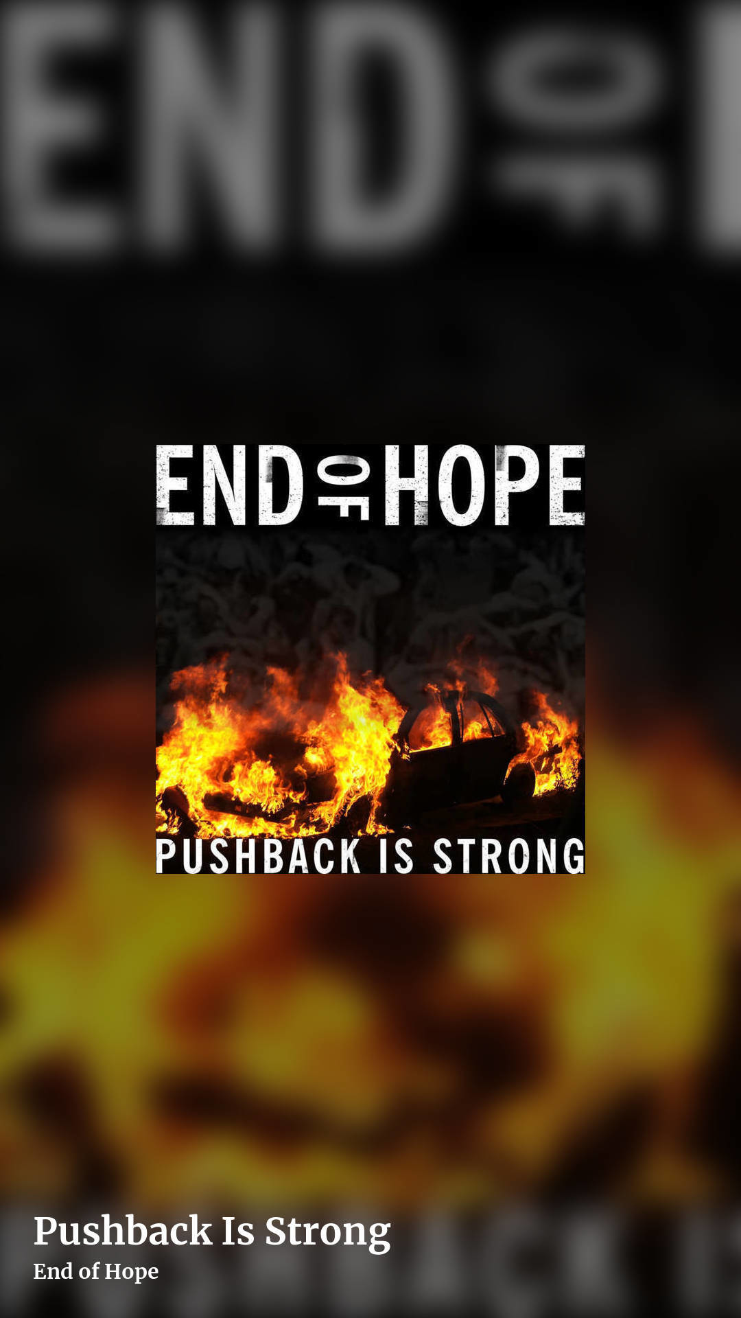 Pushback Is Strong by End of Hope, story clean share image