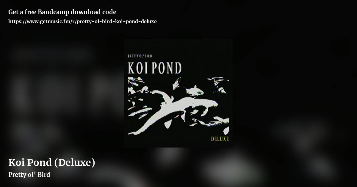 Koi Pond (Deluxe) by Pretty ol’ Bird, landscape promo share image