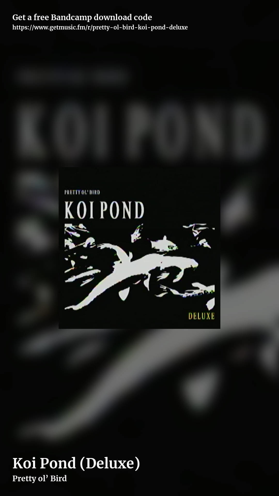 Koi Pond (Deluxe) by Pretty ol’ Bird, story promo share image