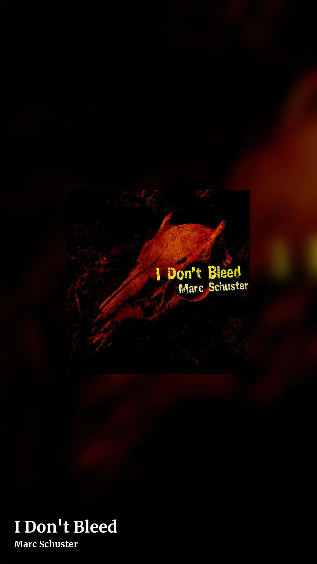 I Don't Bleed by Marc Schuster, story clean share image