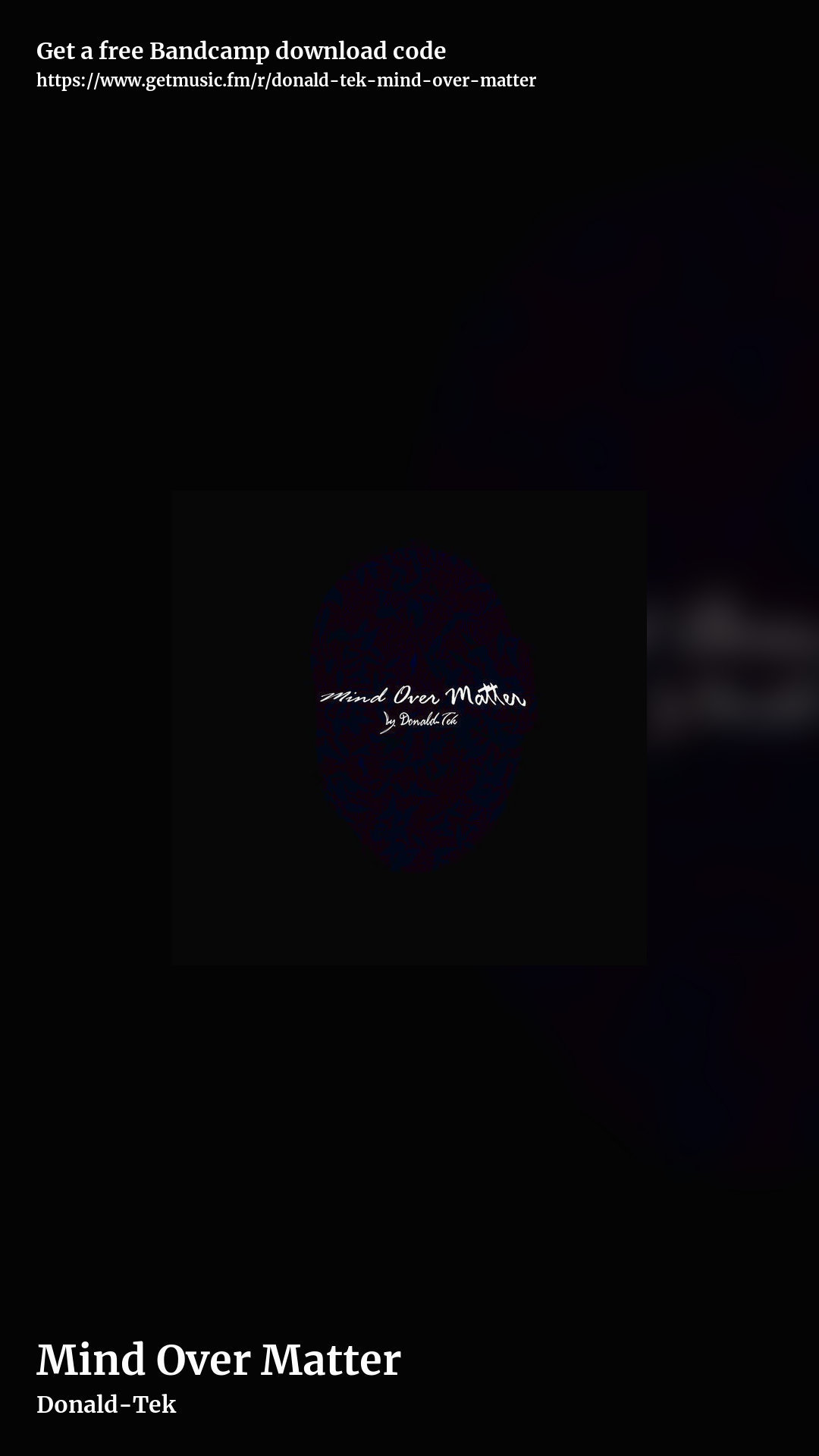 Mind Over Matter by Donald-Tek, story promo share image