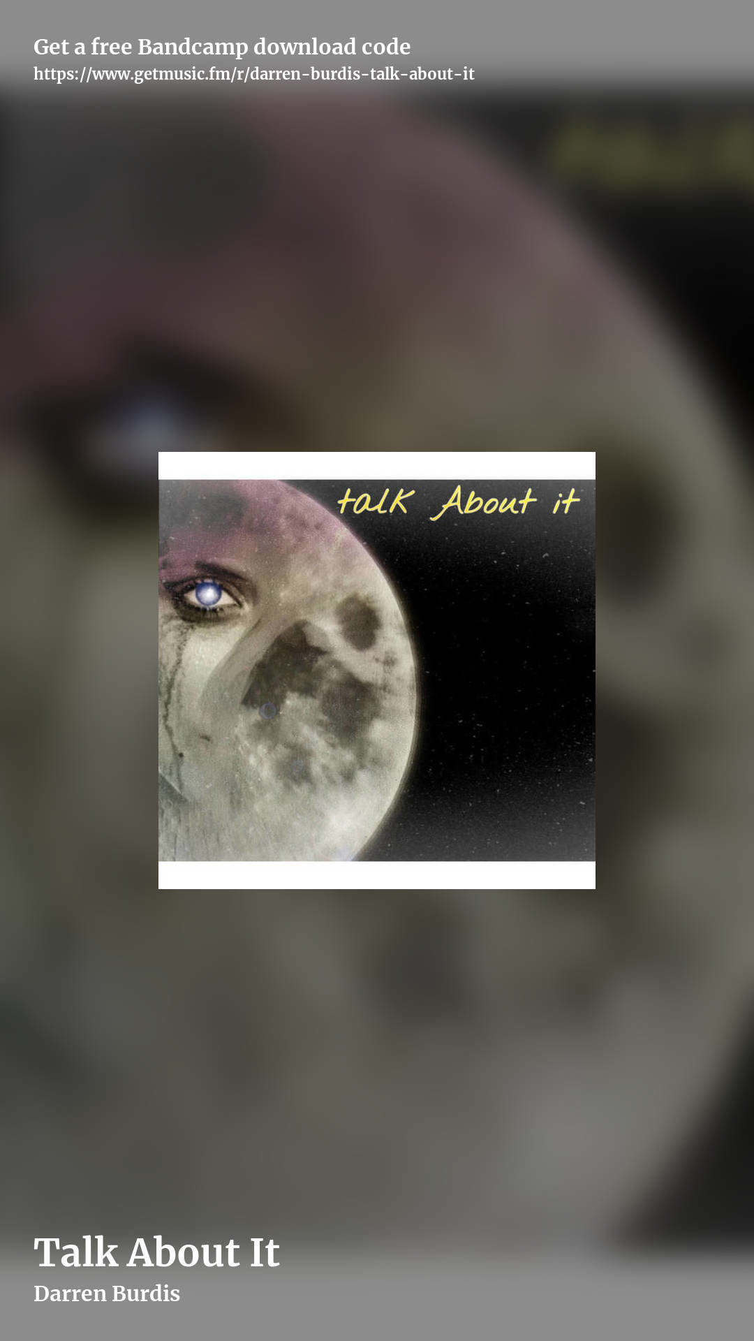 Talk About It by Darren Burdis, story promo share image