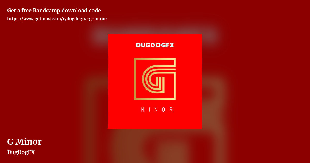G Minor by DugDogFX, landscape promo share image