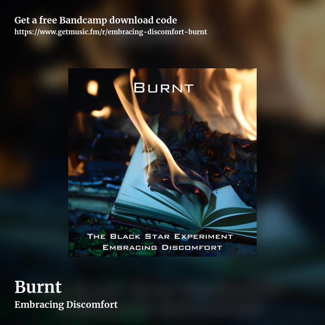 Burnt by Embracing Discomfort, square promo share image