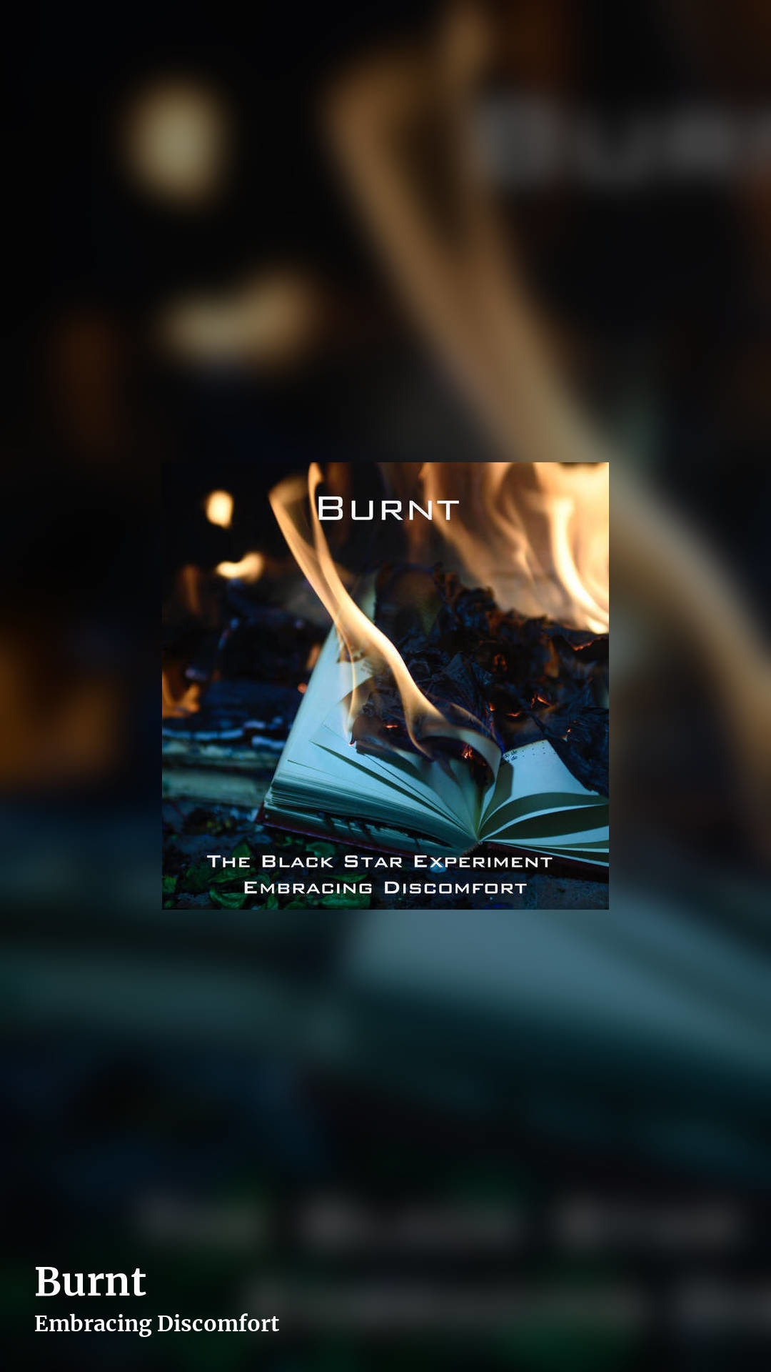 Burnt by Embracing Discomfort, story clean share image