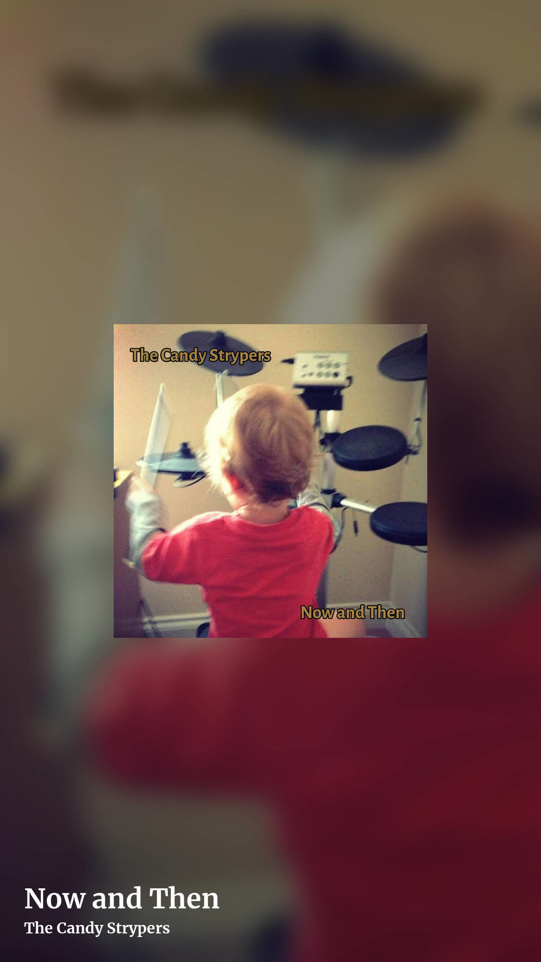 Now and Then by The Candy Strypers, story clean share image