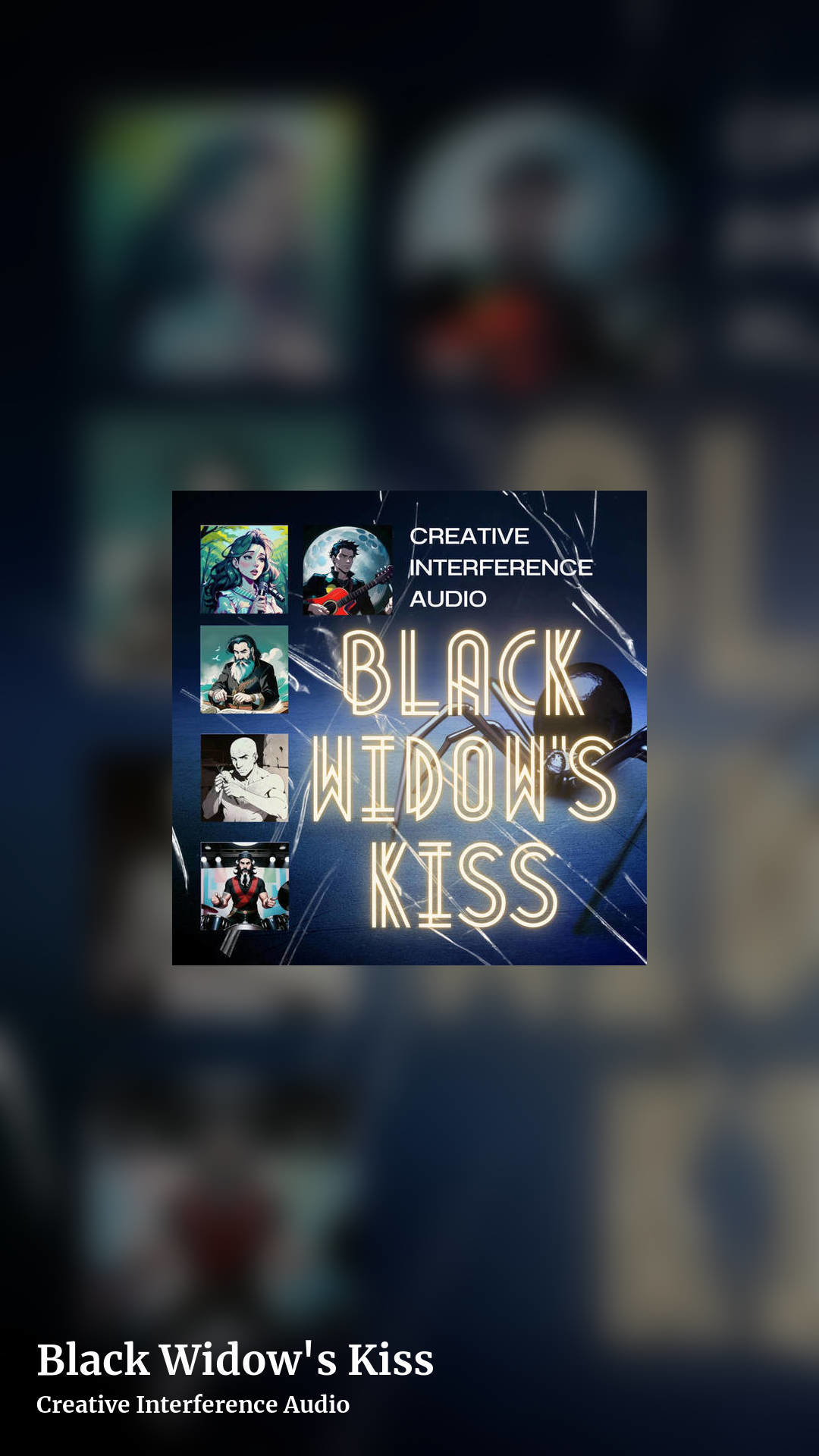 Black Widow's Kiss by Creative Interference Audio , story clean share image