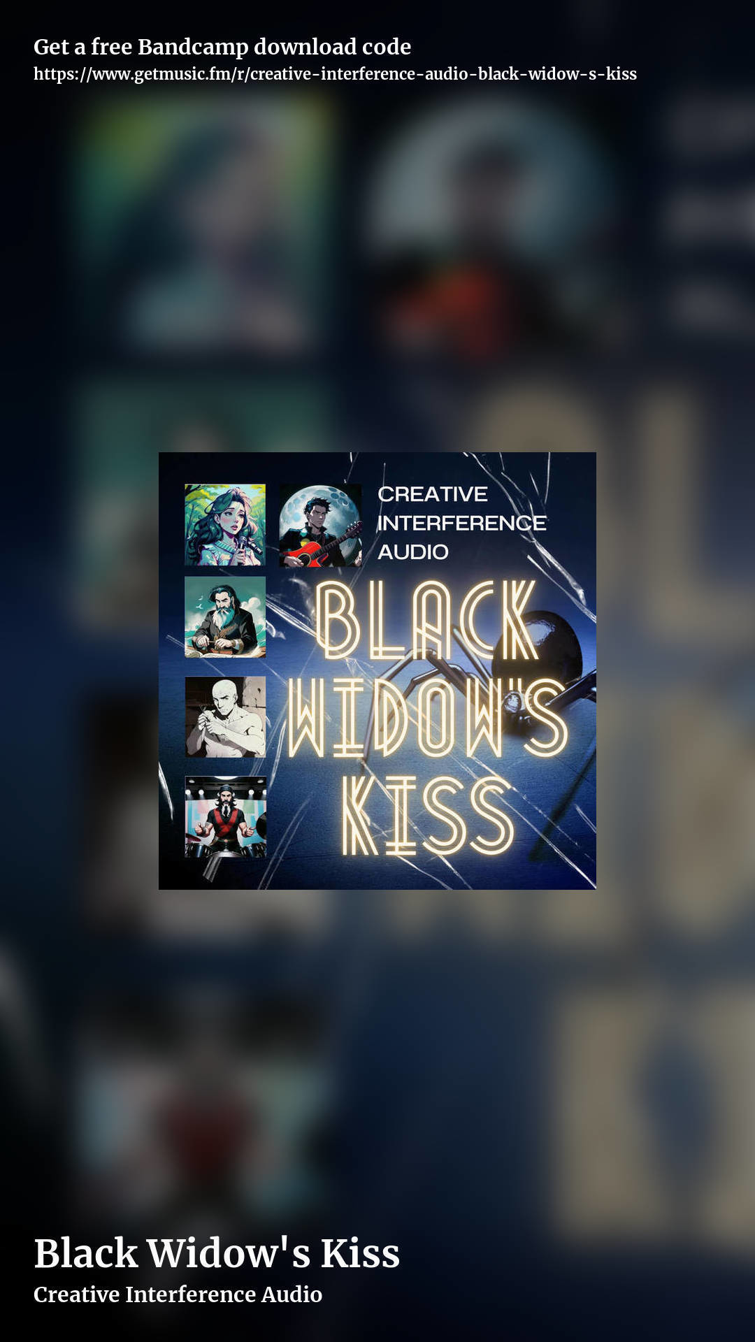 Black Widow's Kiss by Creative Interference Audio , story promo share image