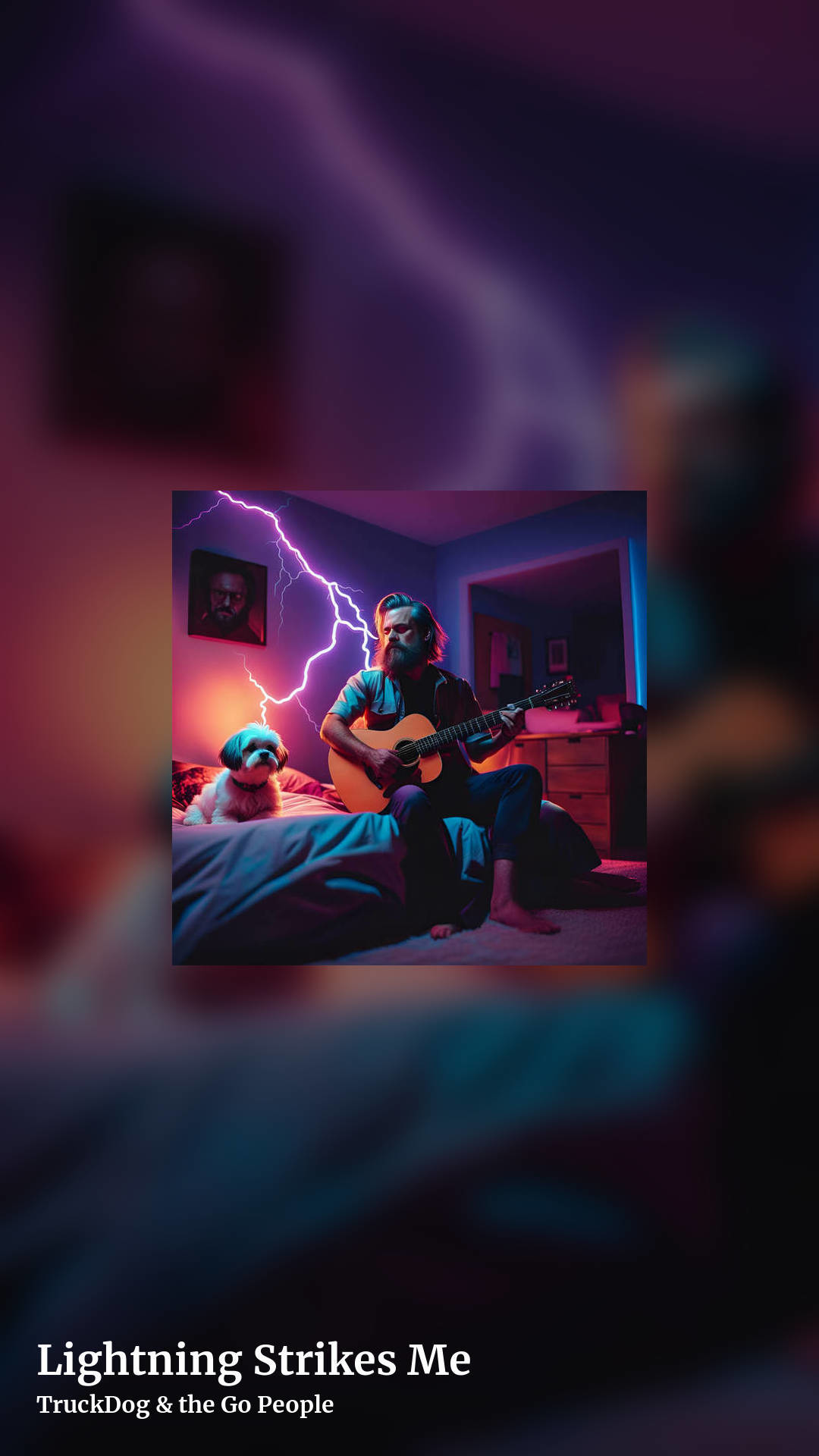 Lightning Strikes Me by TruckDog & the Go People, story clean share image