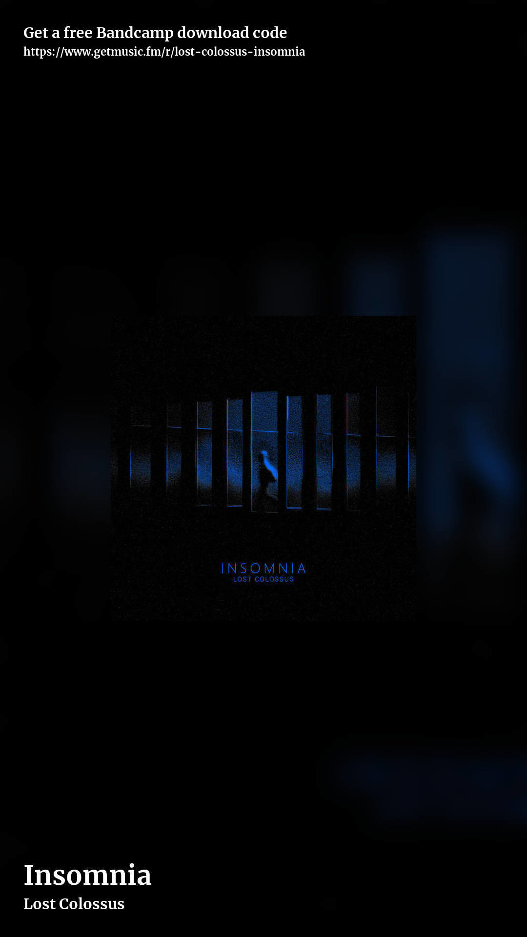 Insomnia by Lost Colossus, story promo share image