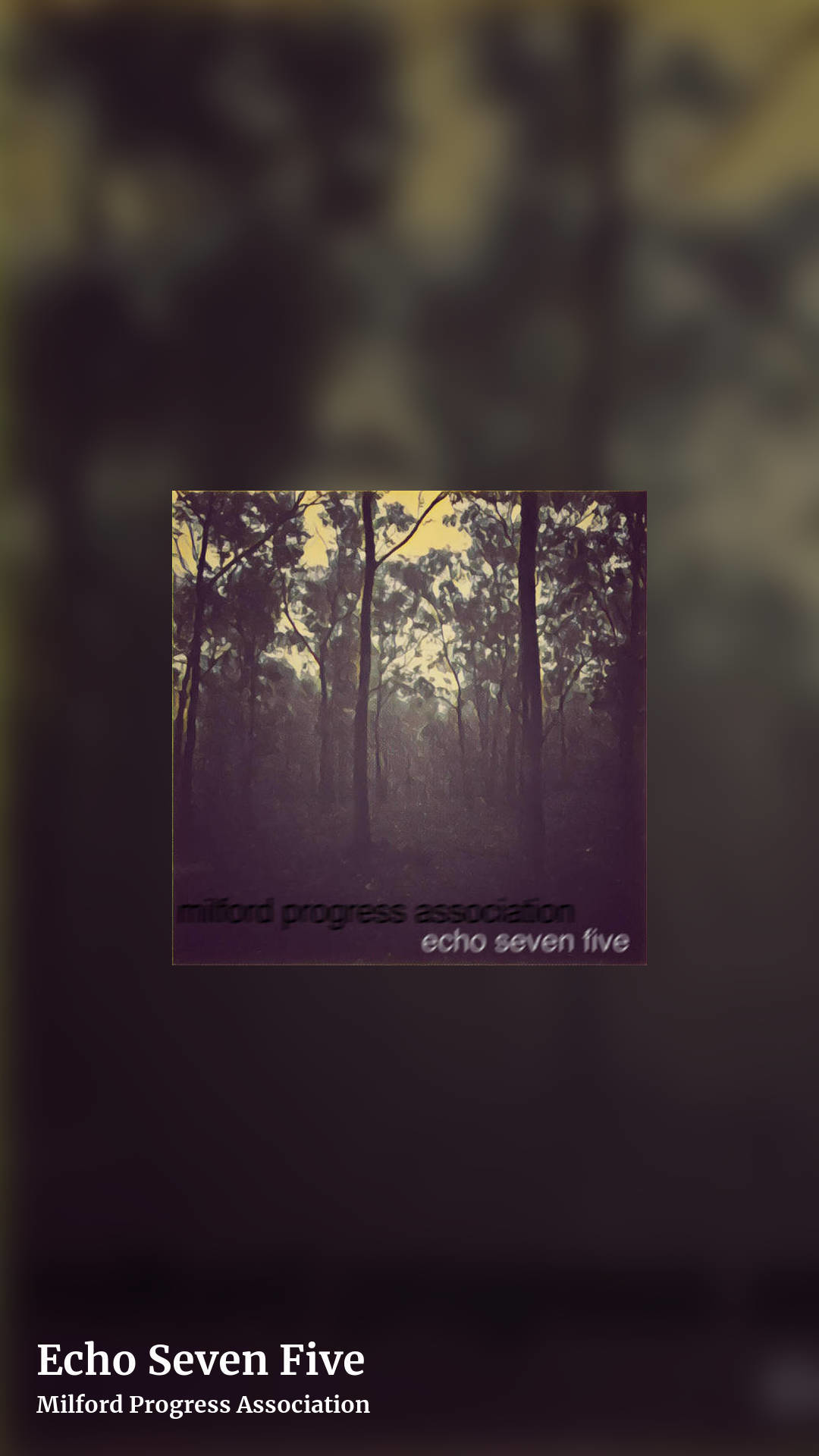 Echo Seven Five by Milford Progress Association, story clean share image