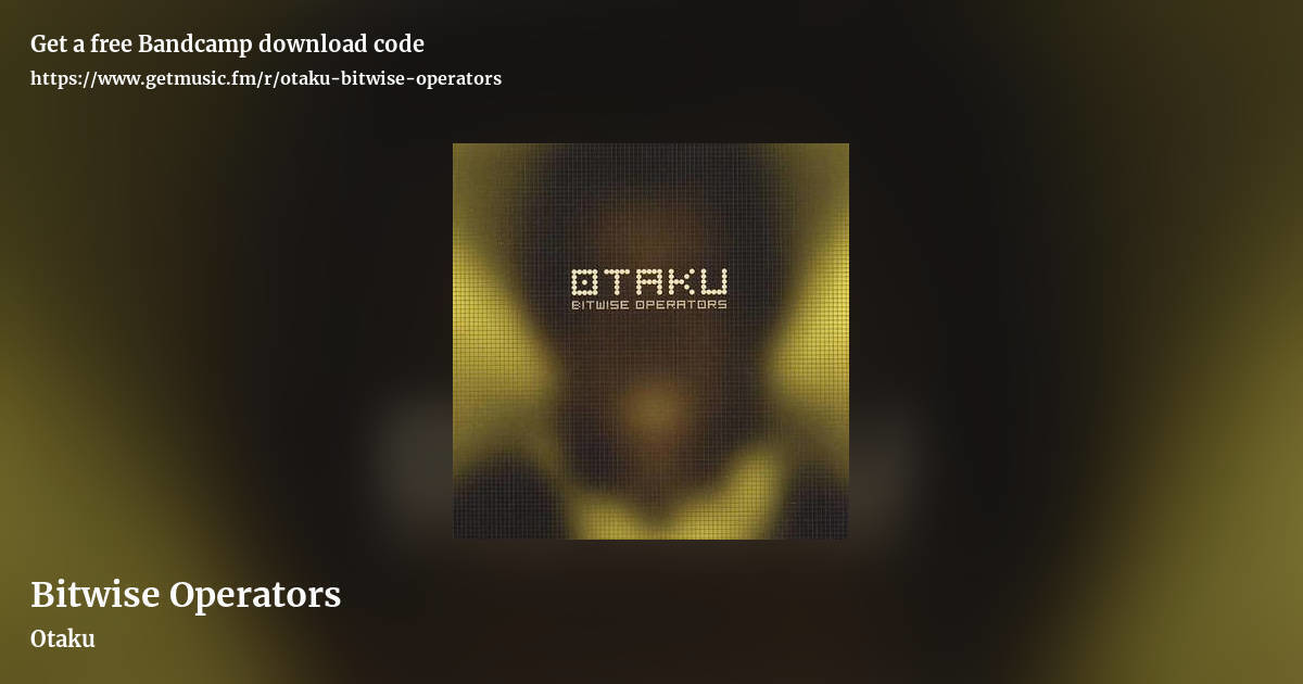 Bitwise Operators by Otaku, landscape promo share image