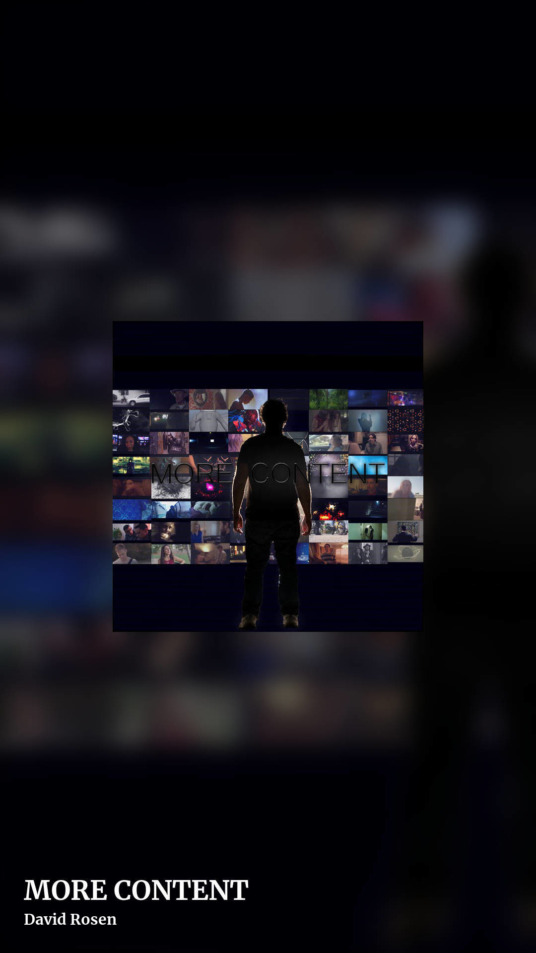 MORE CONTENT by David Rosen, story clean share image