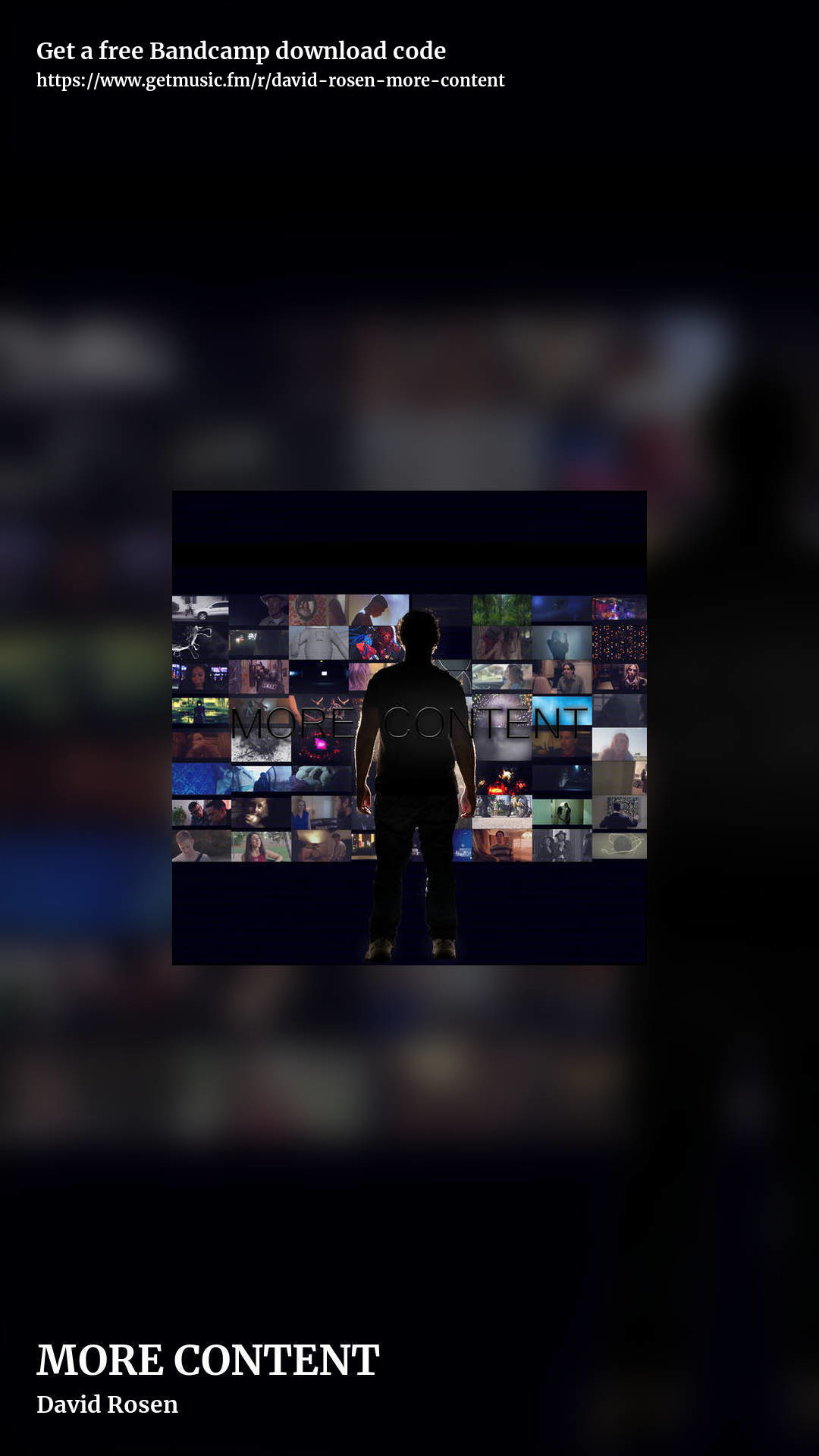 MORE CONTENT by David Rosen, story promo share image