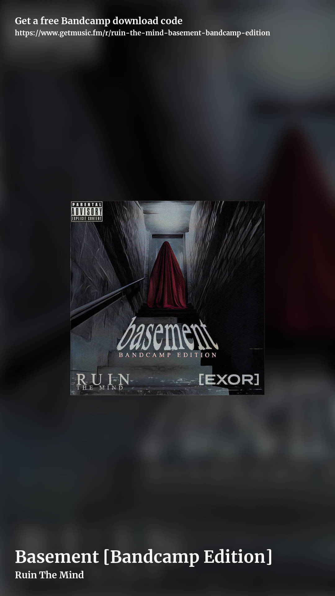 Basement [Bandcamp Edition] by Ruin The Mind, story promo share image