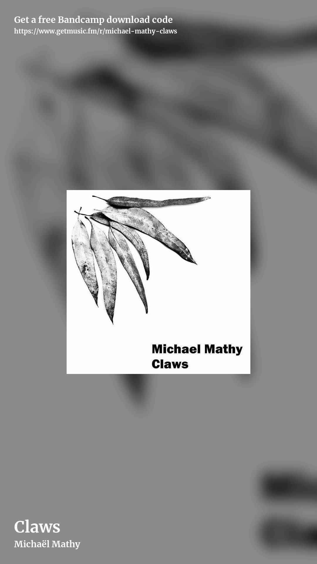 Claws by Michaël Mathy, story promo share image