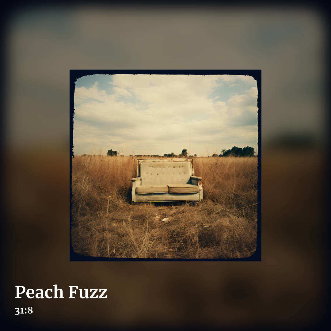 Peach Fuzz by 31:8, square clean share image