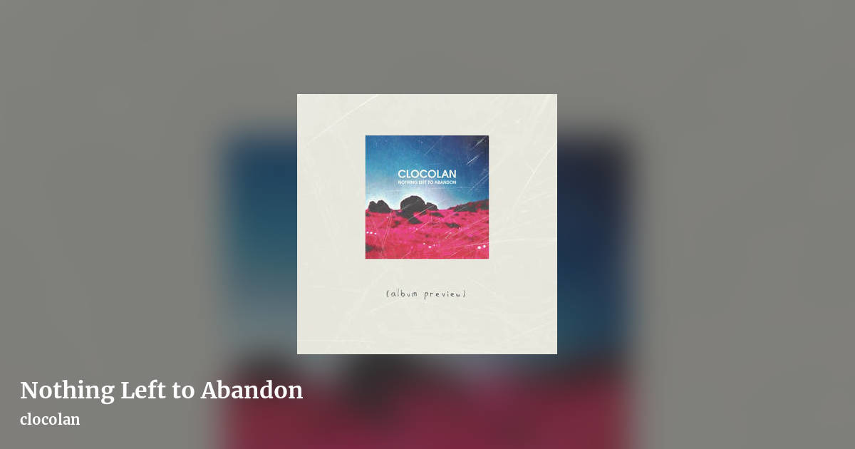 Nothing Left to Abandon by clocolan, landscape clean share image