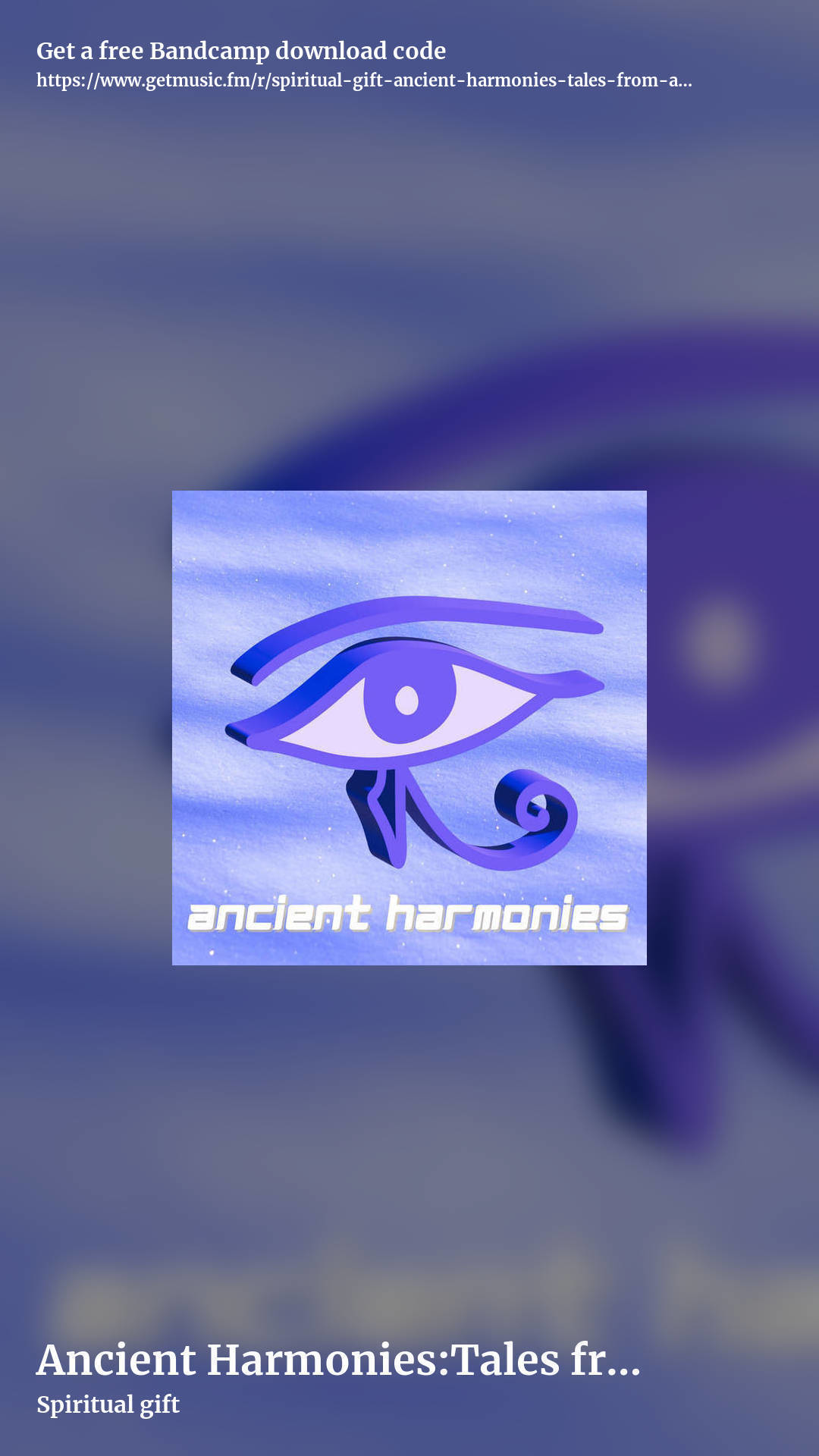 Ancient Harmonies​:​Tales from a Higher Realm by Spiritual gift, story promo share image