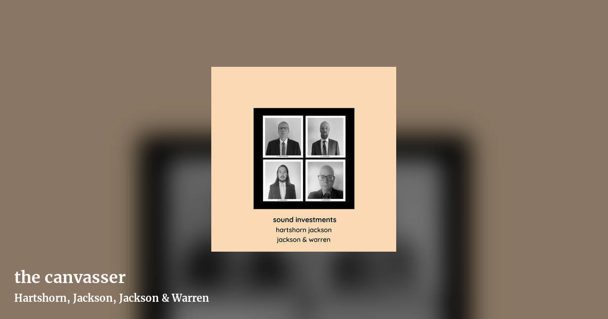 the canvasser by Hartshorn, Jackson, Jackson & Warren, landscape clean share image