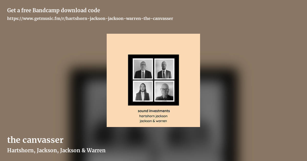 the canvasser by Hartshorn, Jackson, Jackson & Warren, landscape promo share image