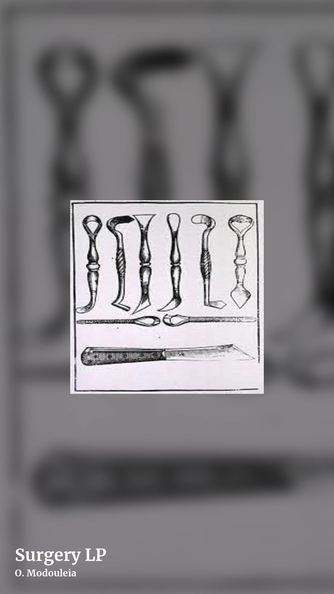 Surgery LP by O. Modouleia, story clean share image