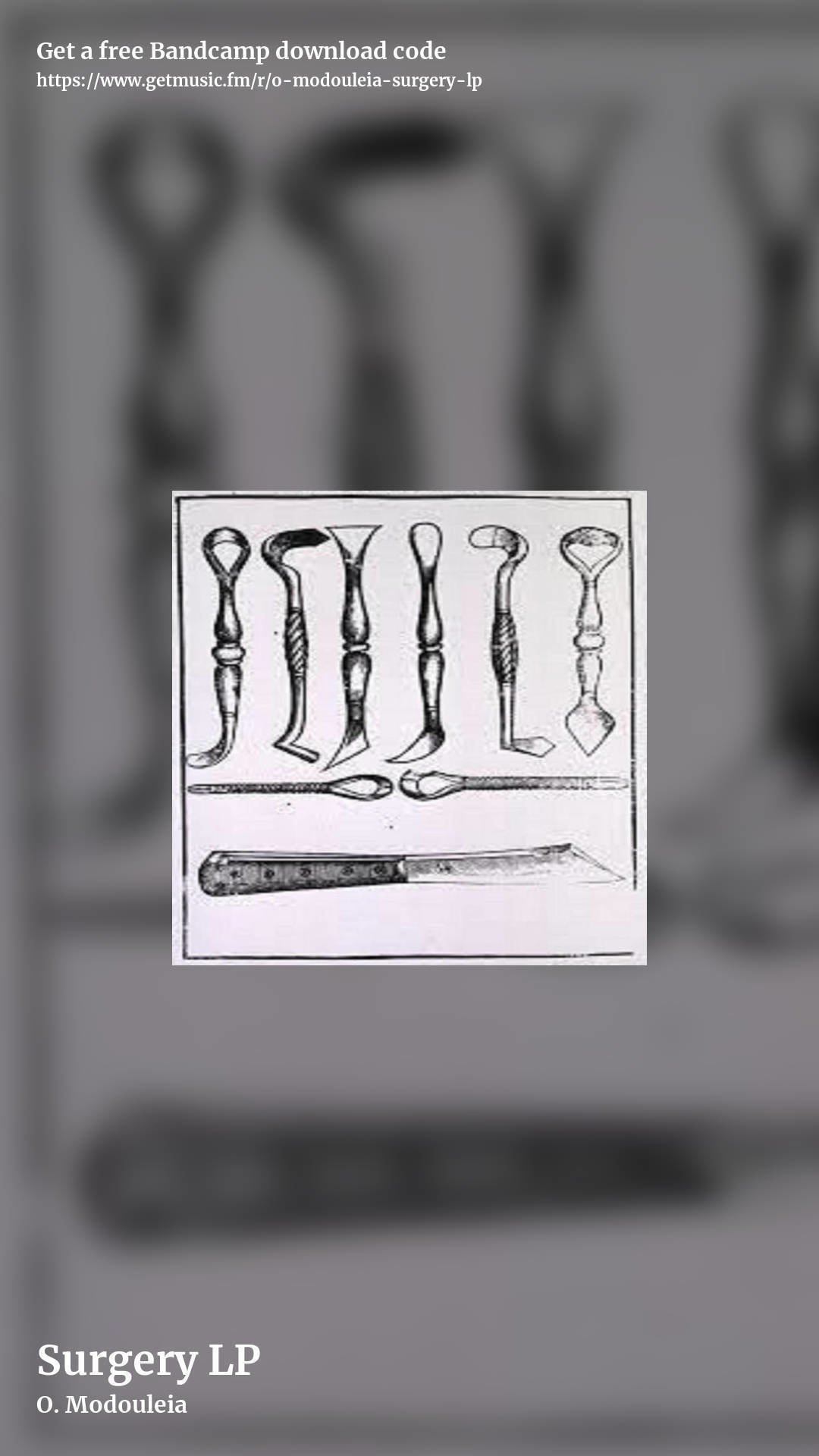 Surgery LP by O. Modouleia, story promo share image