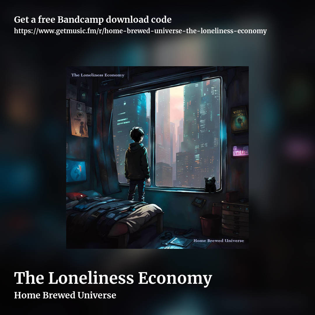 The Loneliness Economy by Home Brewed Universe, square promo share image
