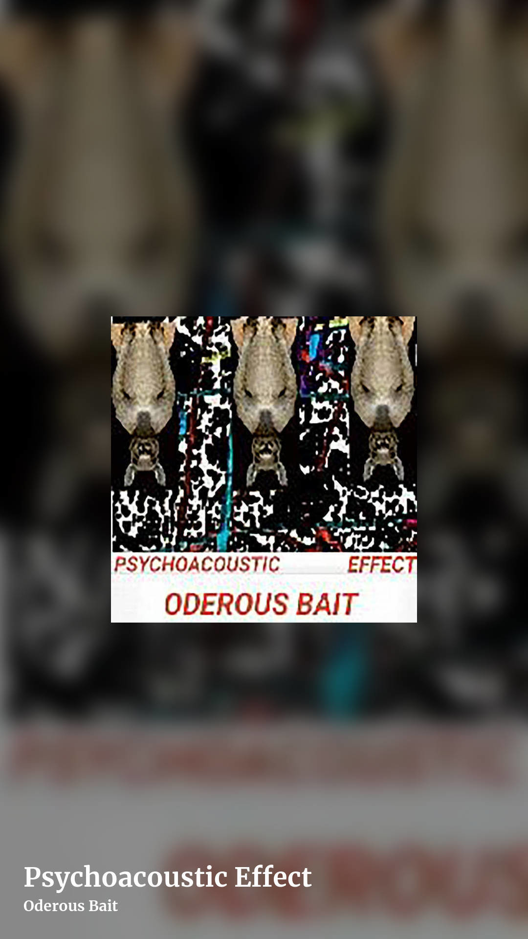 Psychoacoustic Effect by Oderous Bait, story clean share image