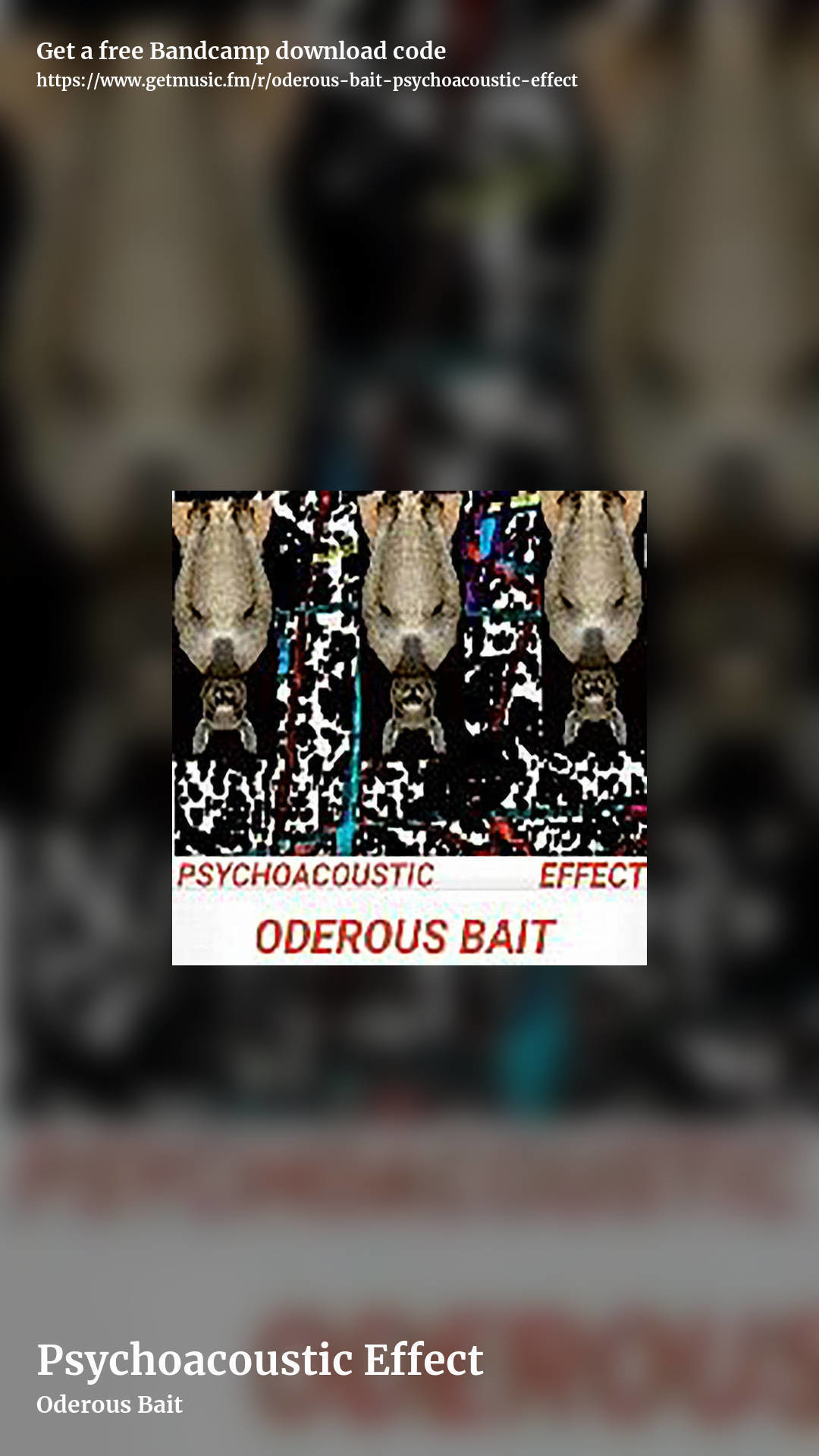 Psychoacoustic Effect by Oderous Bait, story promo share image