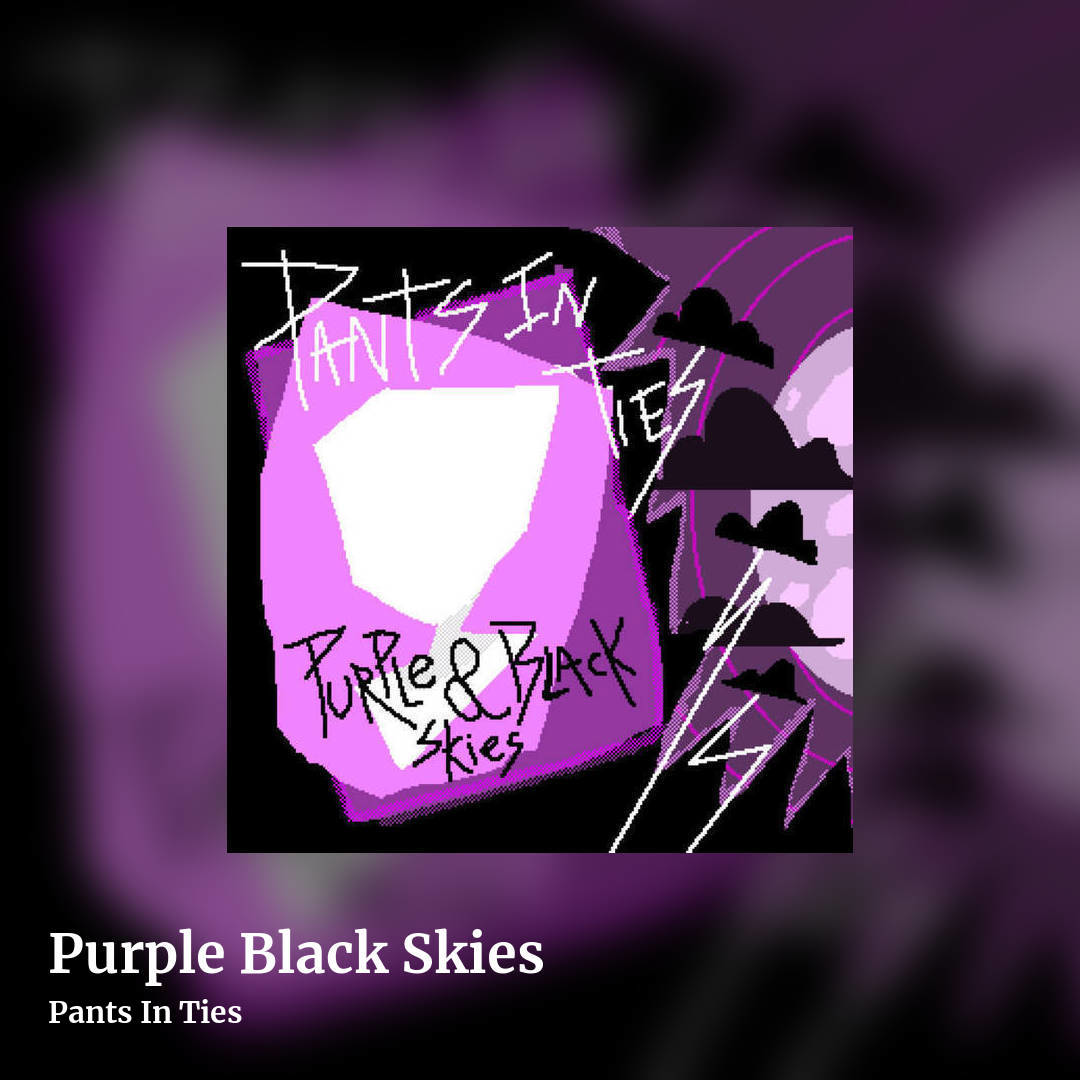 Purple Black Skies by Pants In Ties, square clean share image
