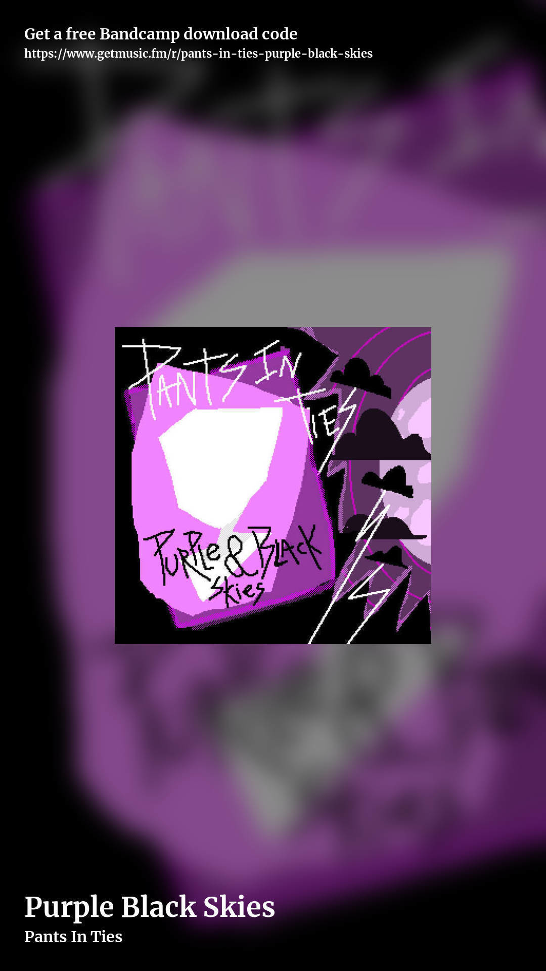 Purple Black Skies by Pants In Ties, story promo share image