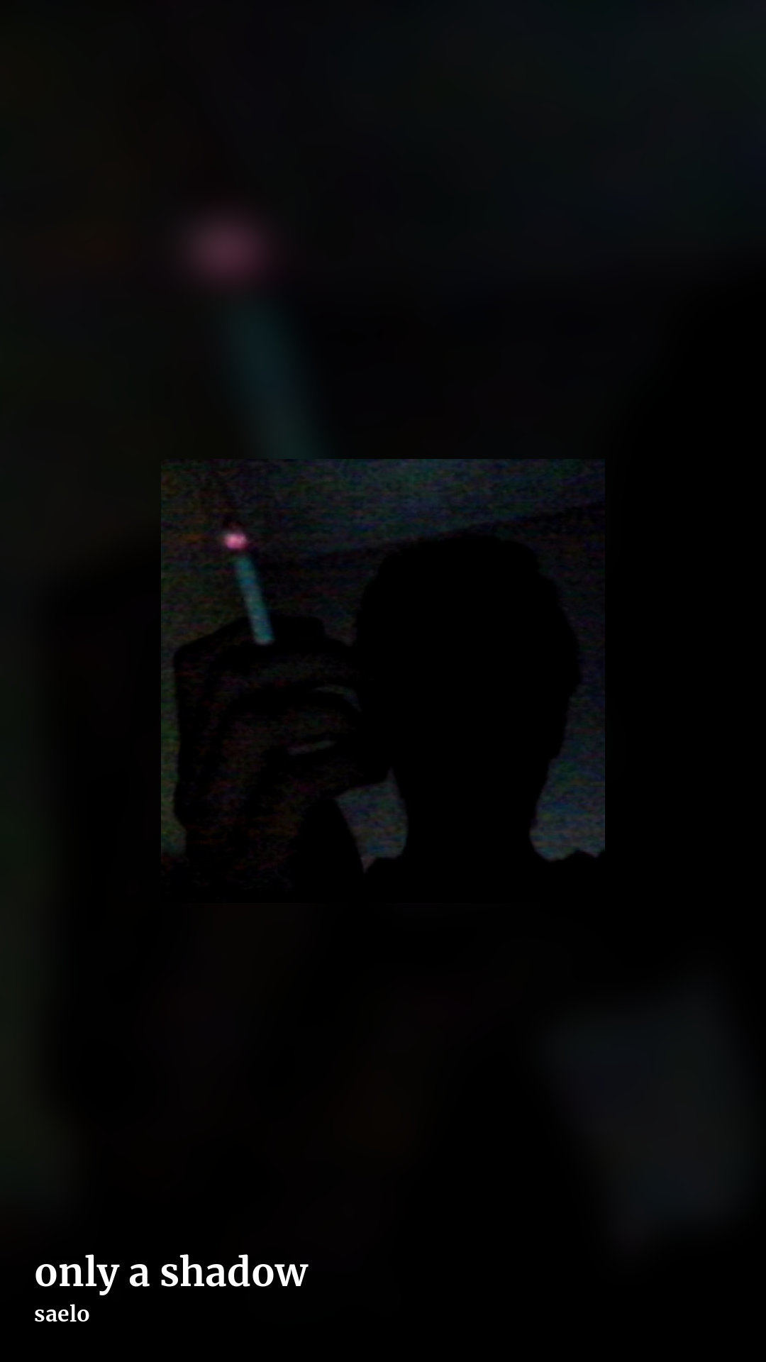 only a shadow by saelo, story clean share image