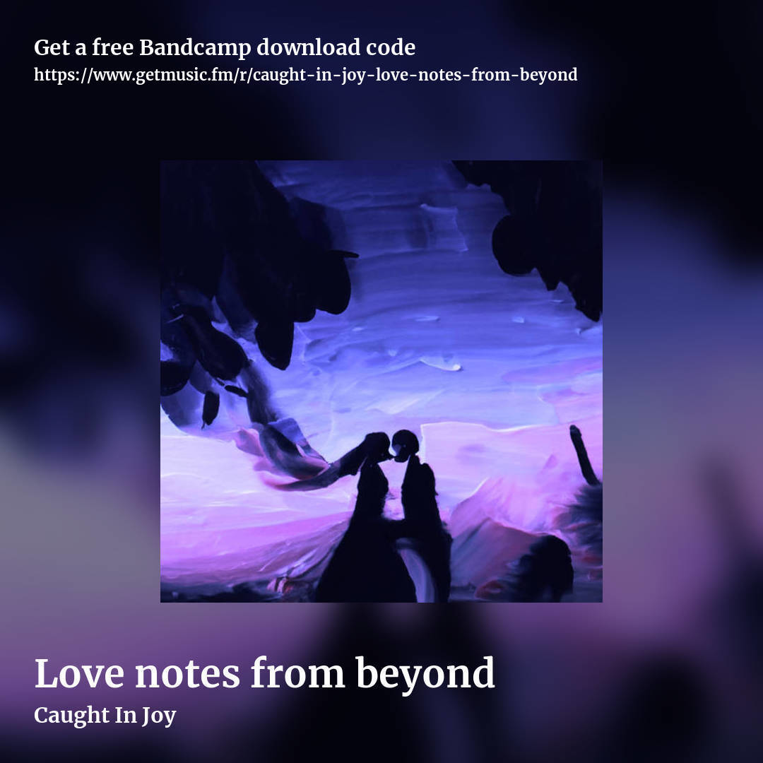 Love notes from beyond by Caught In Joy, square promo share image
