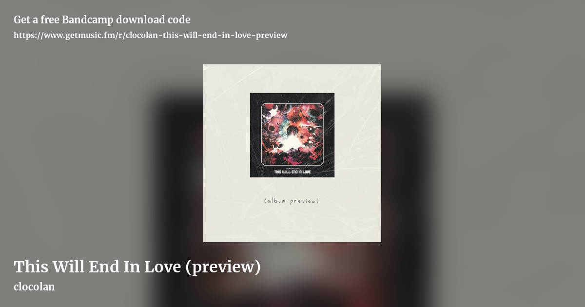 This Will End In Love (preview) by clocolan, landscape promo share image
