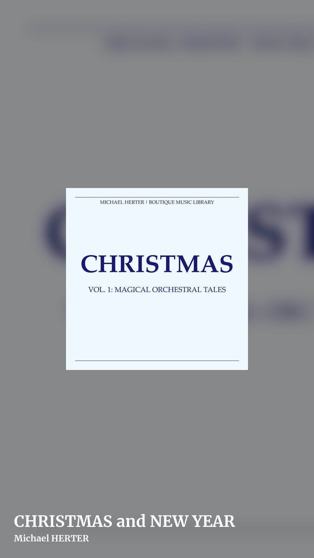 CHRISTMAS and NEW YEAR by Michael HERTER, story clean share image