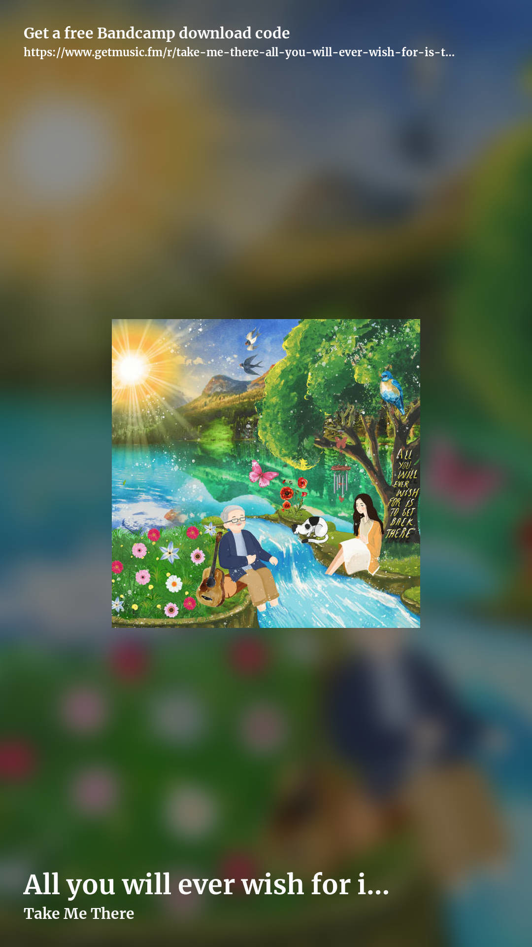 All you will ever wish for is to get back there by Take Me There, story promo share image