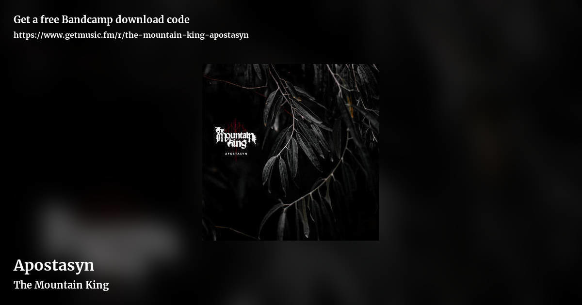 Apostasyn by The Mountain King, landscape promo share image